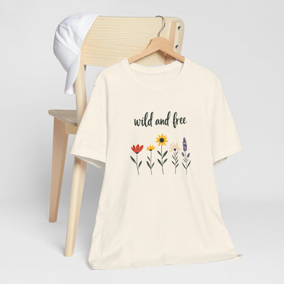 Wild and Free Floral Tee