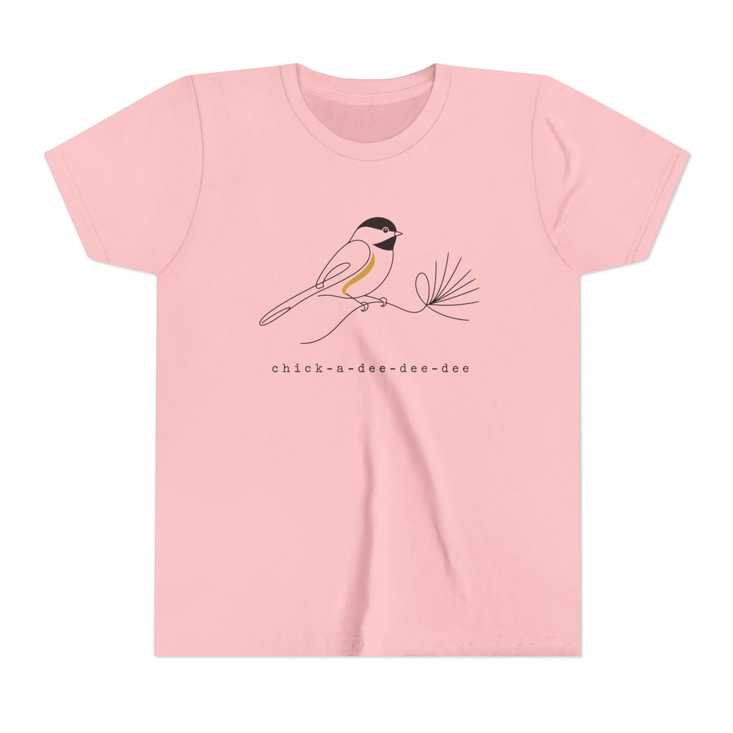 Mid-Modern Chickadee Youth Tee