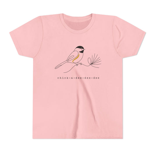 Mid-Modern Chickadee Youth Tee