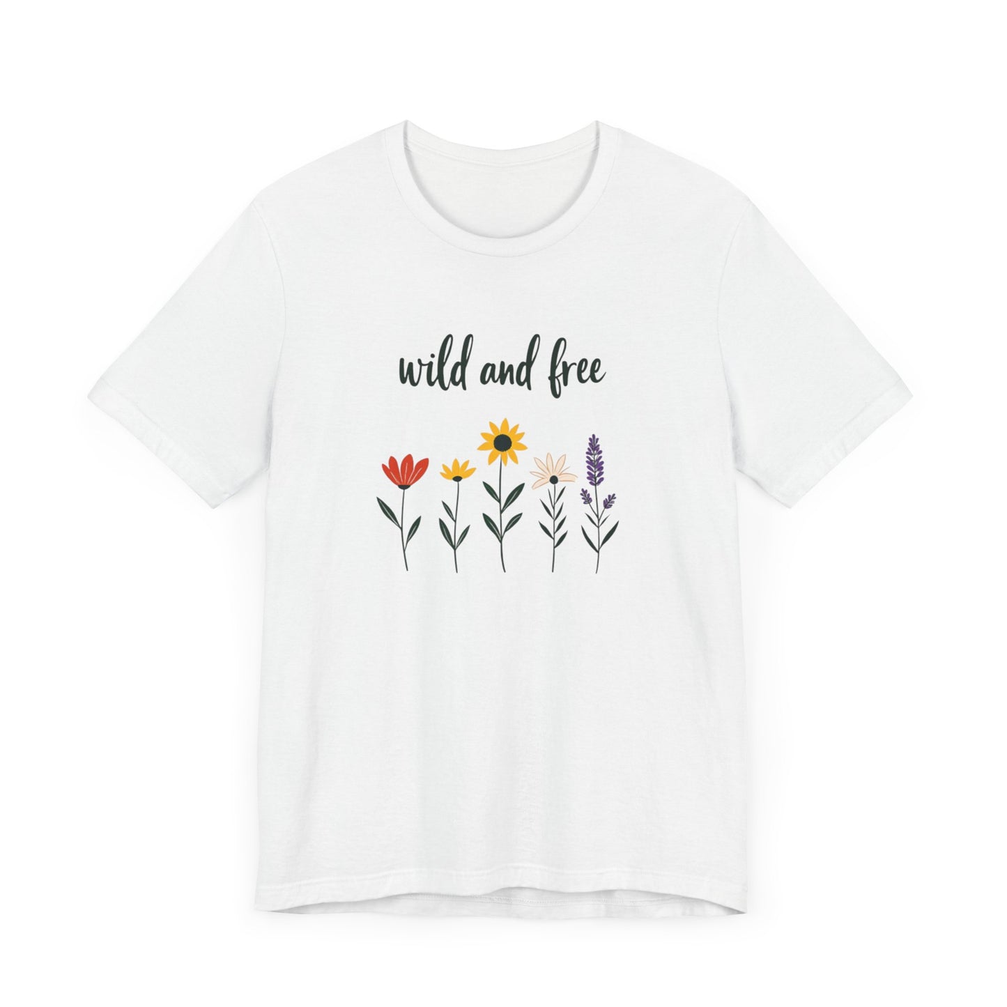 Wild and Free Floral Tee