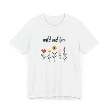 Wild and Free Floral Tee