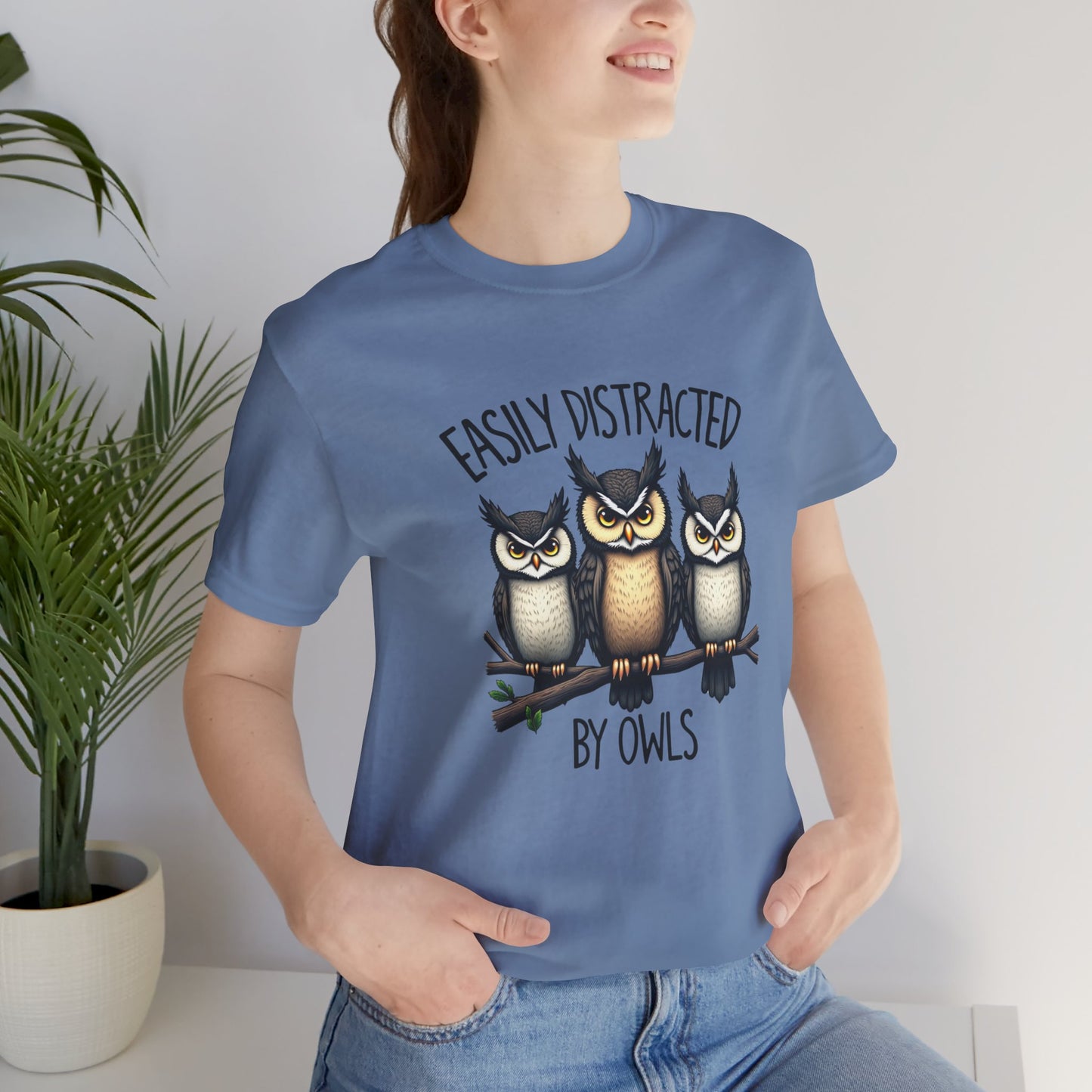 Easily Distracted by Owls Tee