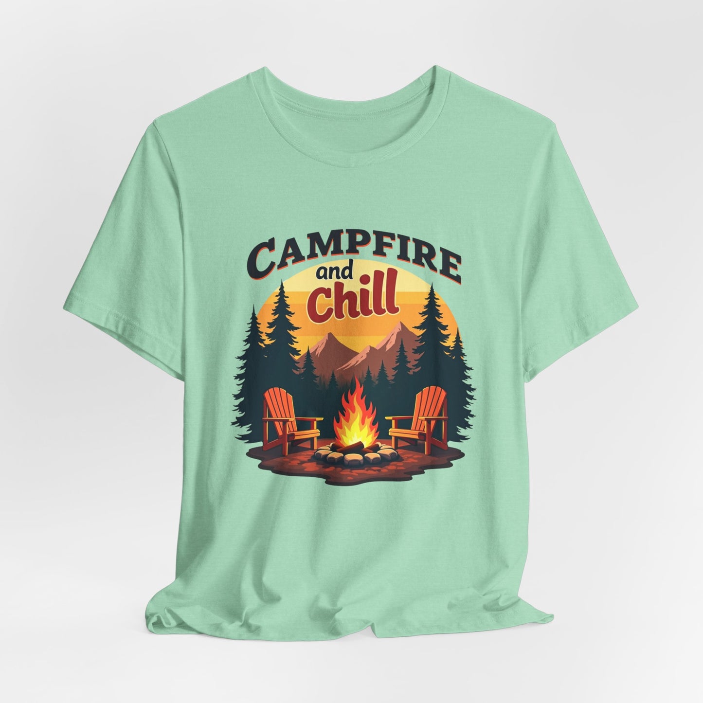 Campfire and Chill Tee