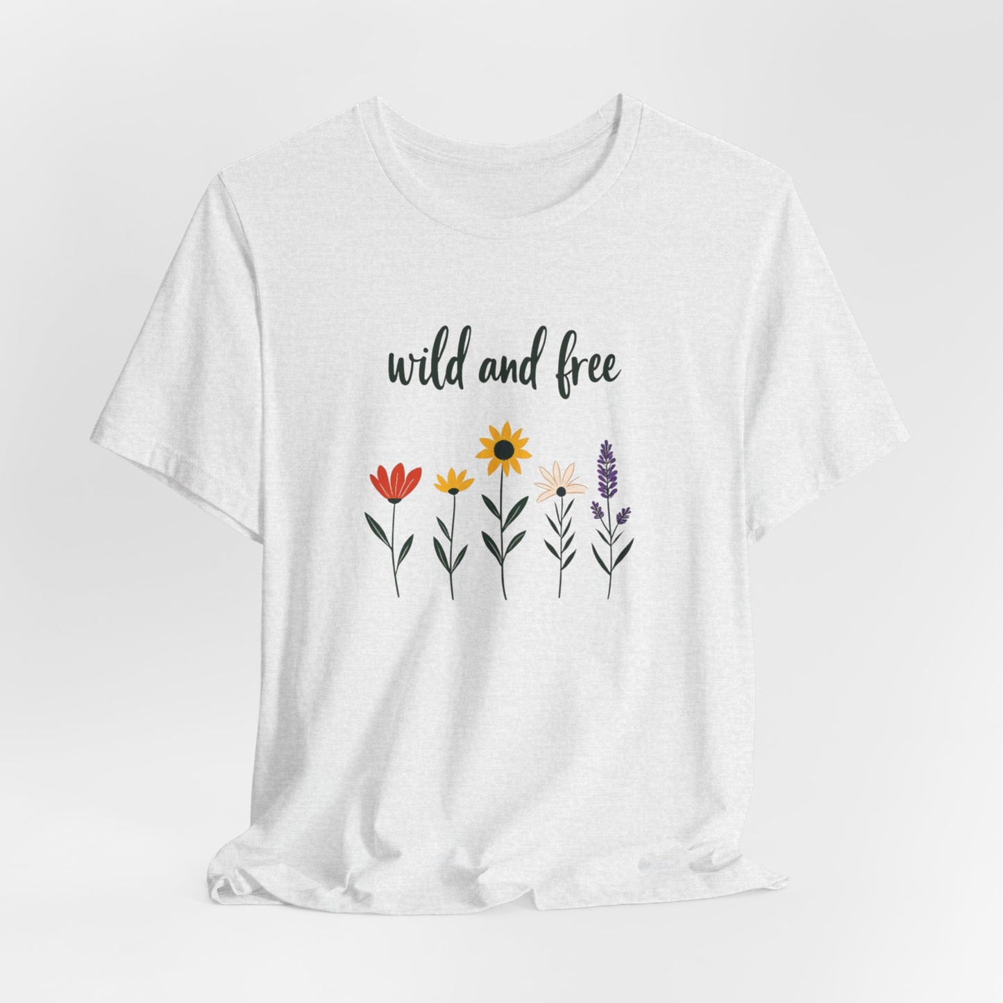 Wild and Free Floral Tee