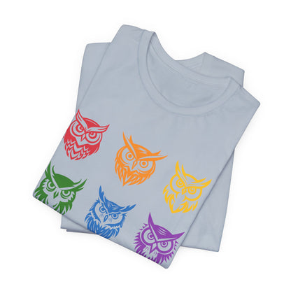 Rainbow Owls Tee