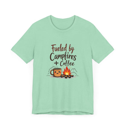 Fueled by Campfires + Coffee Tee