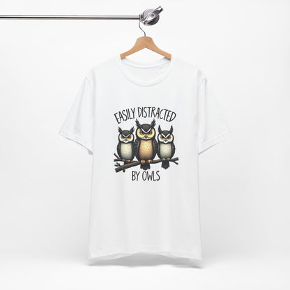 Easily Distracted by Owls Tee