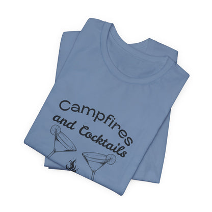 Campfires and Cocktails Tee