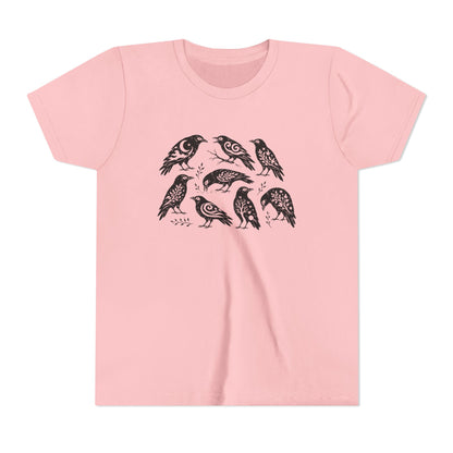 Folk-Art Crows Youth Tee