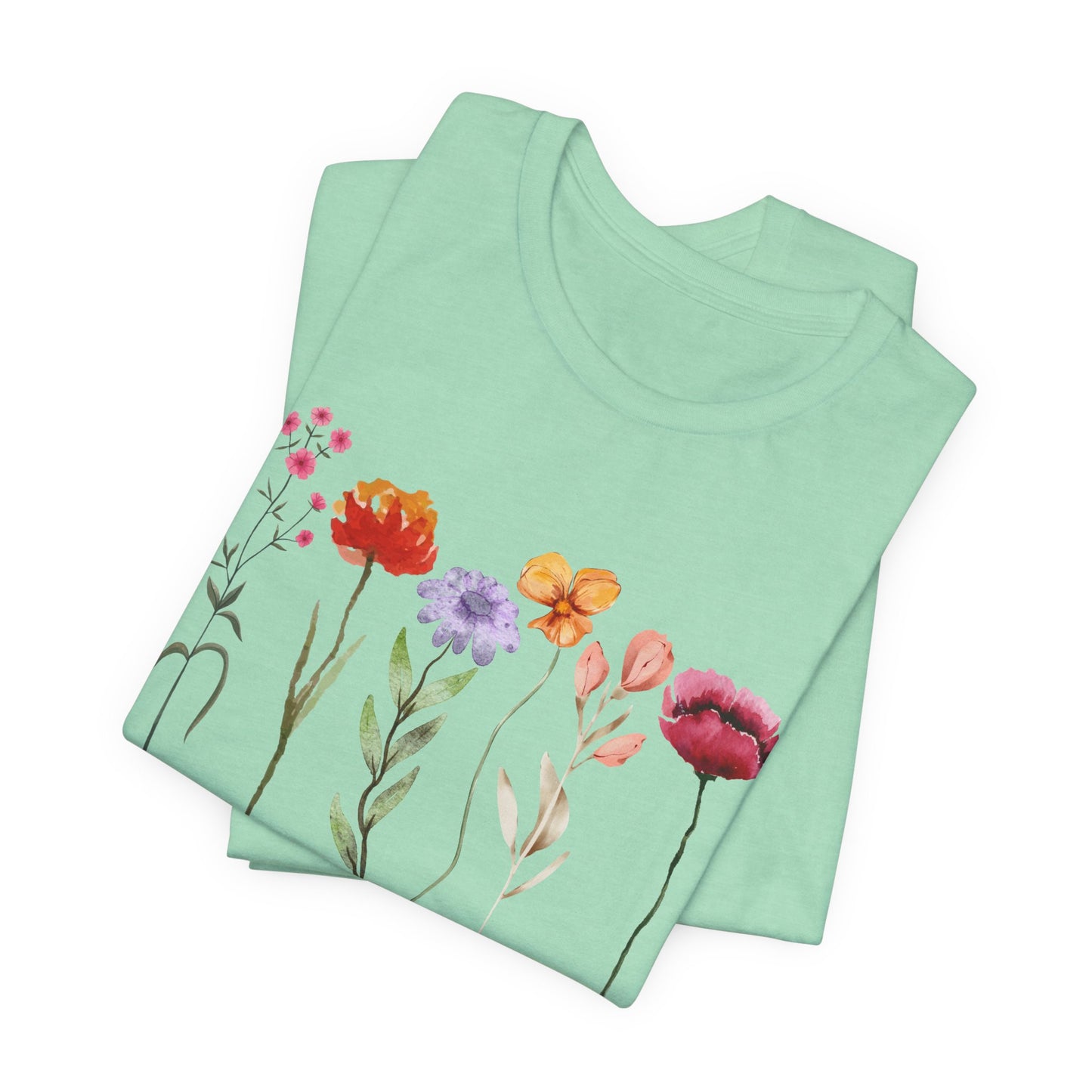 Tall Flowers Art Tee