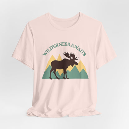 Wilderness Awaits Moose Tee