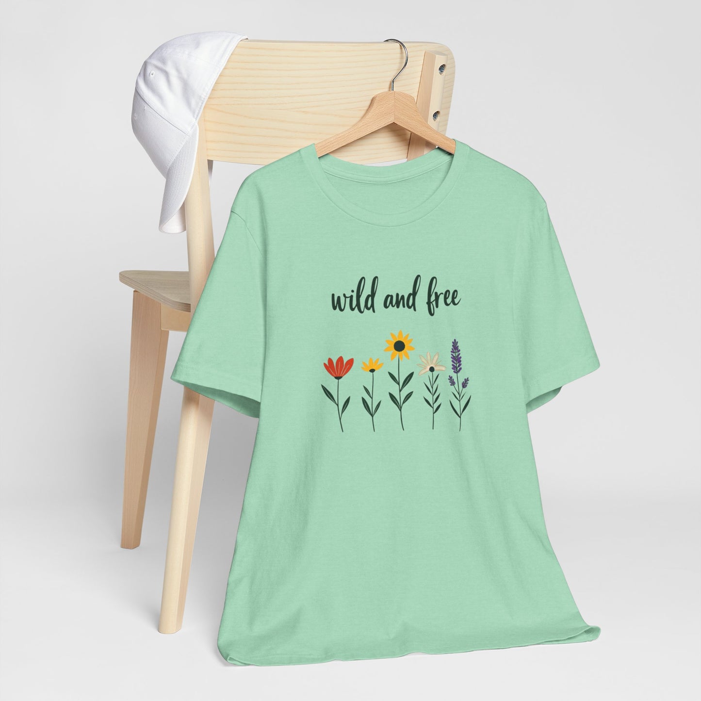 Wild and Free Floral Tee