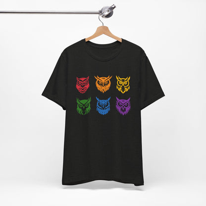 Rainbow Owls Tee