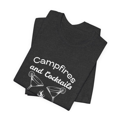 Campfires and Cocktails Tee