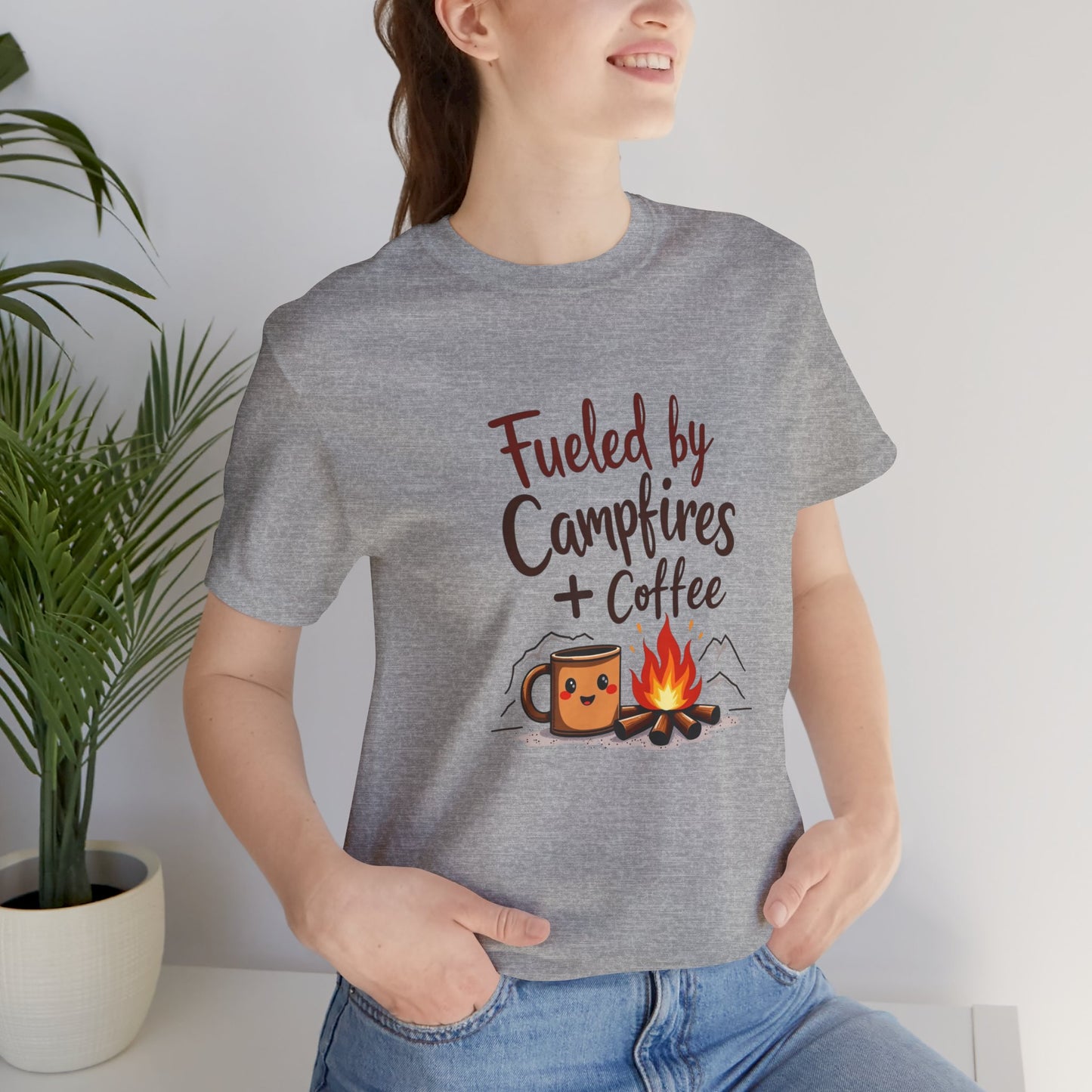 Fueled by Campfires + Coffee Tee