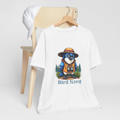 Bird Nerd Blue Jay Tee