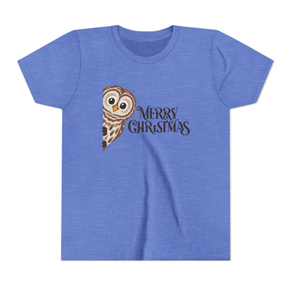 Christmas Owl Youth Tee