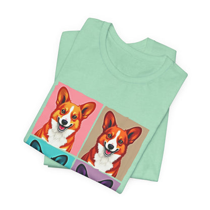 Cute Corgi Pop Art Tee