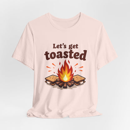 Let's Get Toasted Campfire Tee