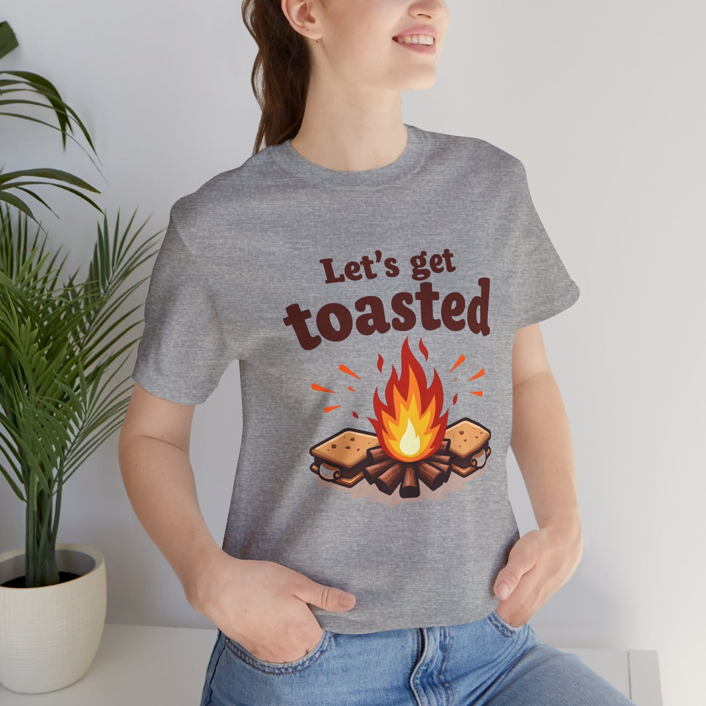 Let's Get Toasted Campfire Tee