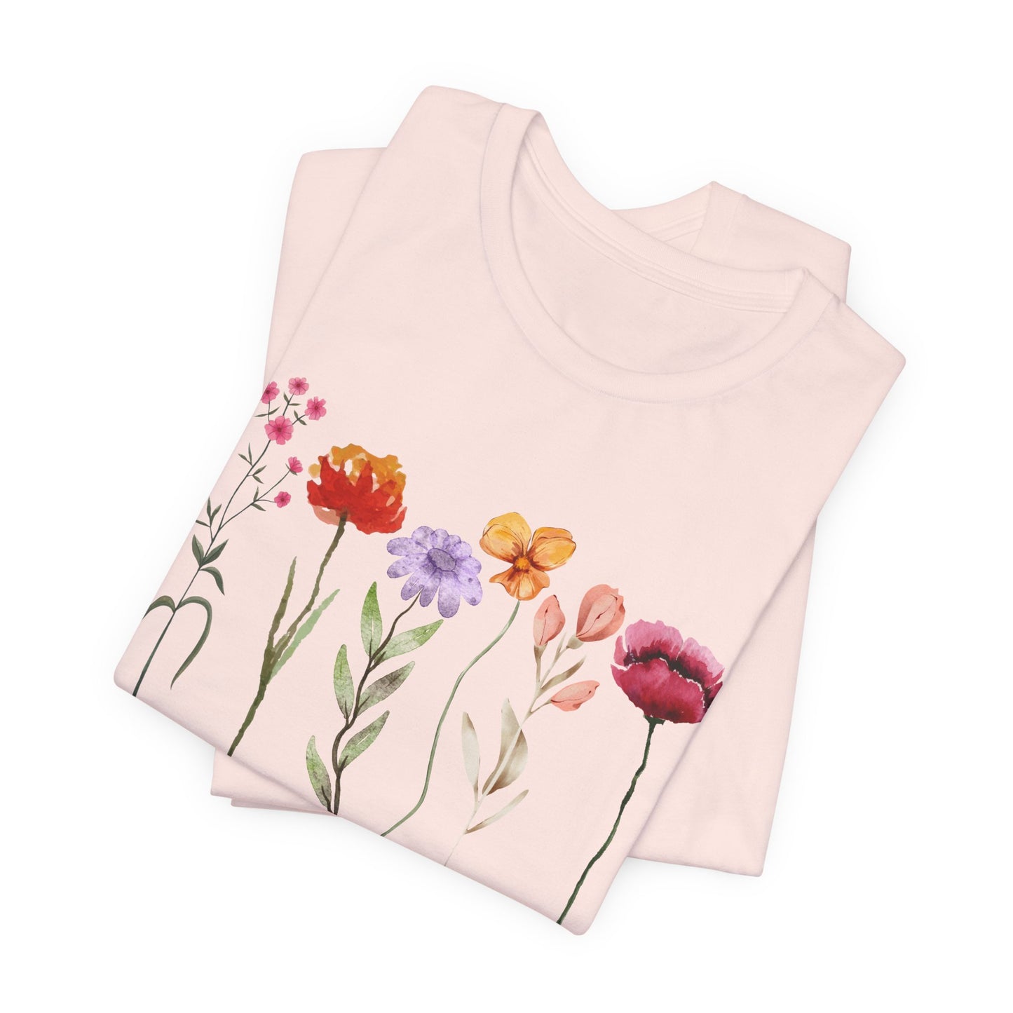 Tall Flowers Art Tee