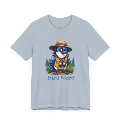 Bird Nerd Blue Jay Tee