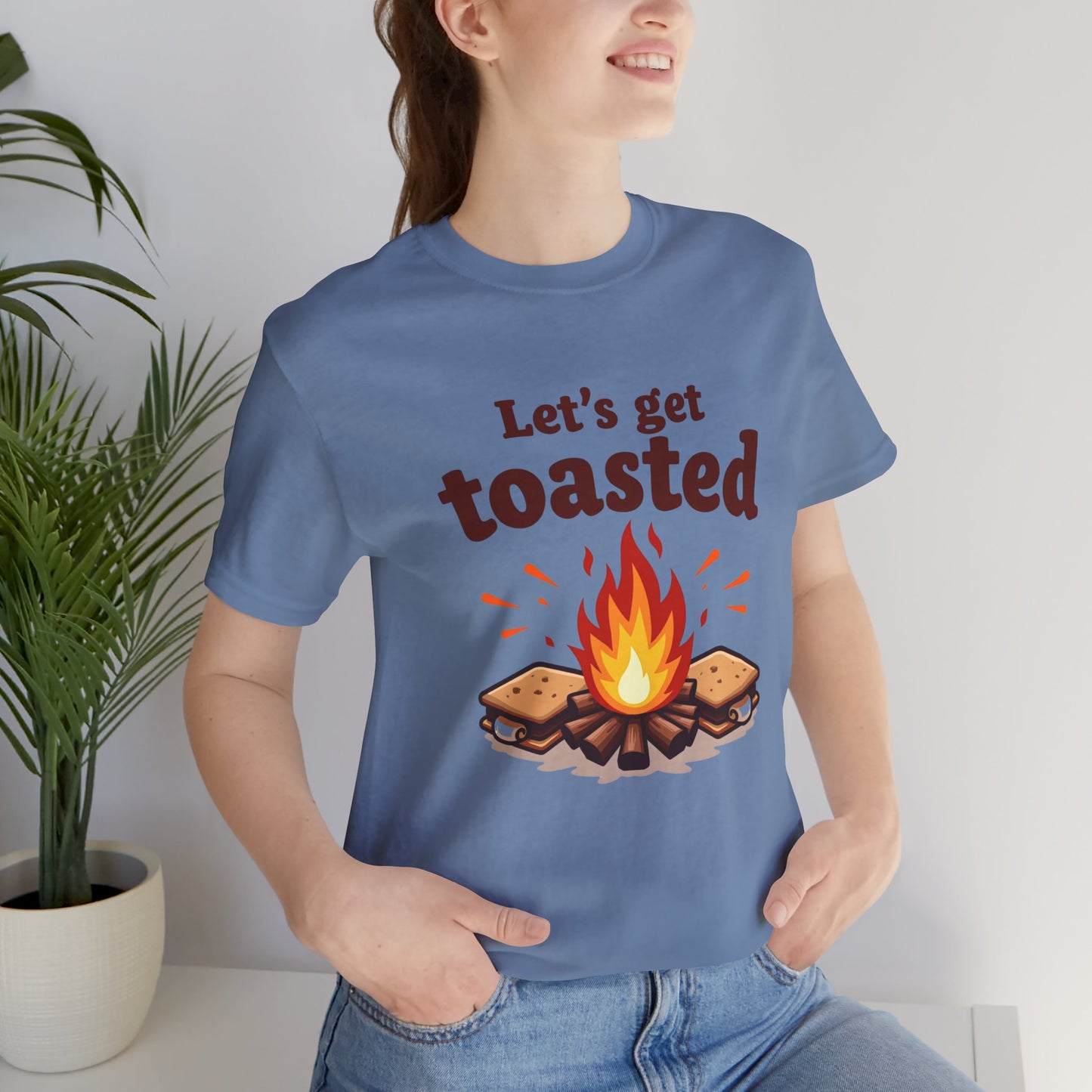 Let's Get Toasted Campfire Tee