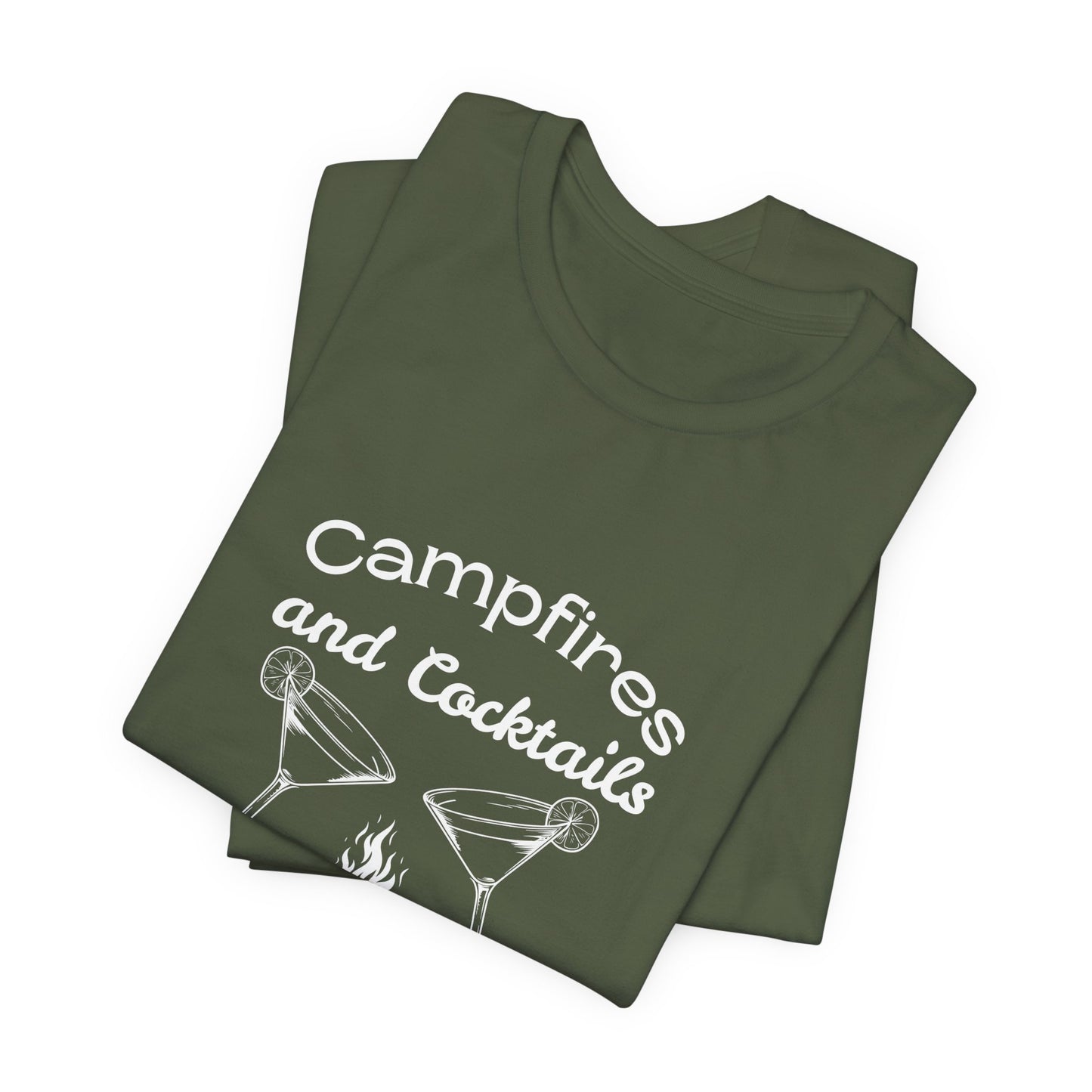 Campfires and Cocktails Tee