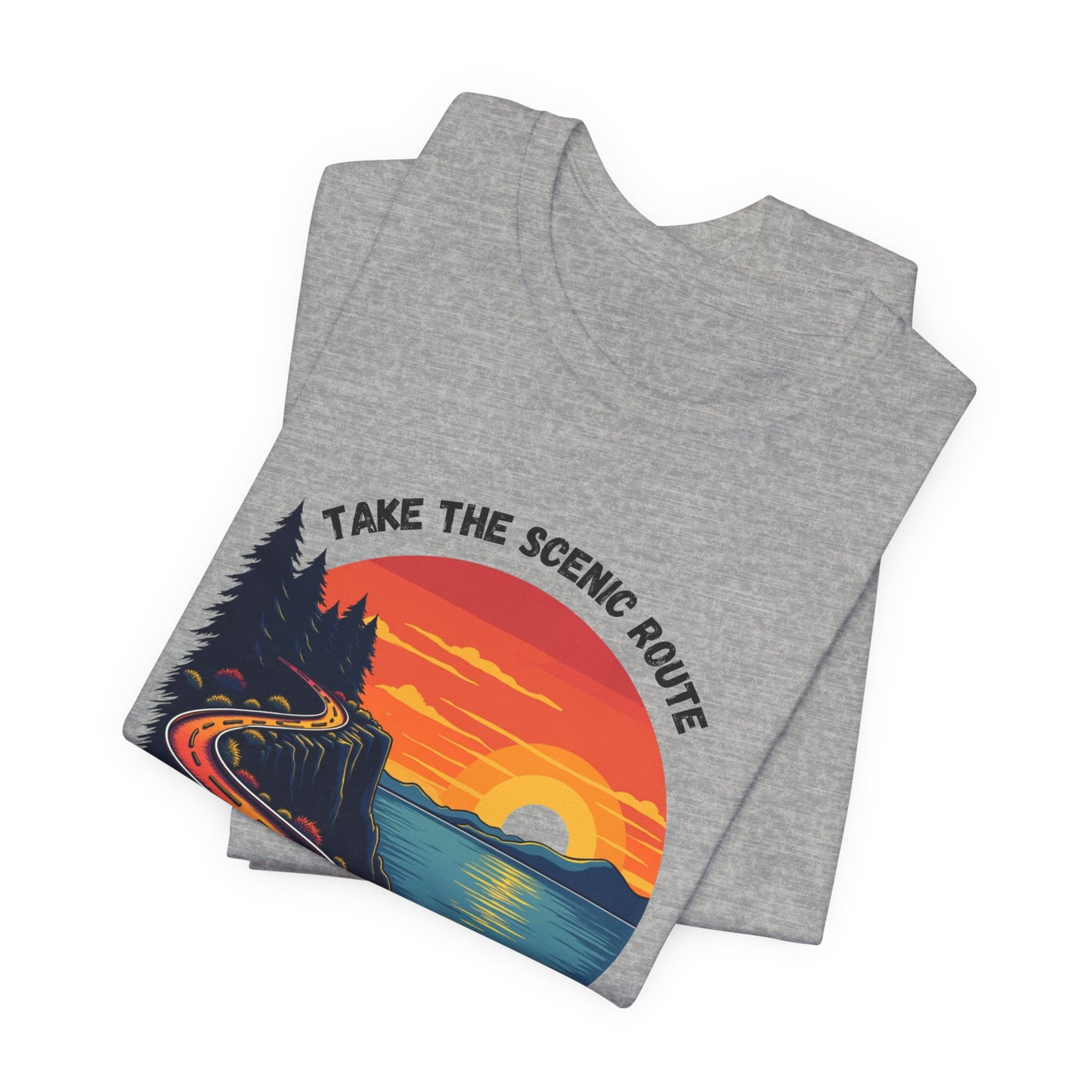 Take the Scenic Route Tee