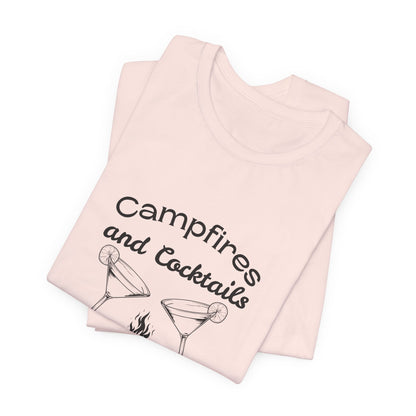 Campfires and Cocktails Tee