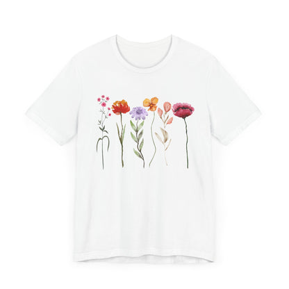 Tall Flowers Art Tee