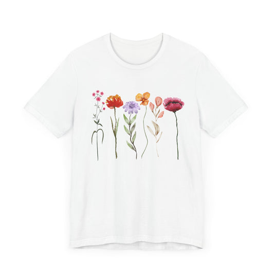 Tall Flowers Art Tee