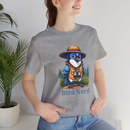 Bird Nerd Blue Jay Tee