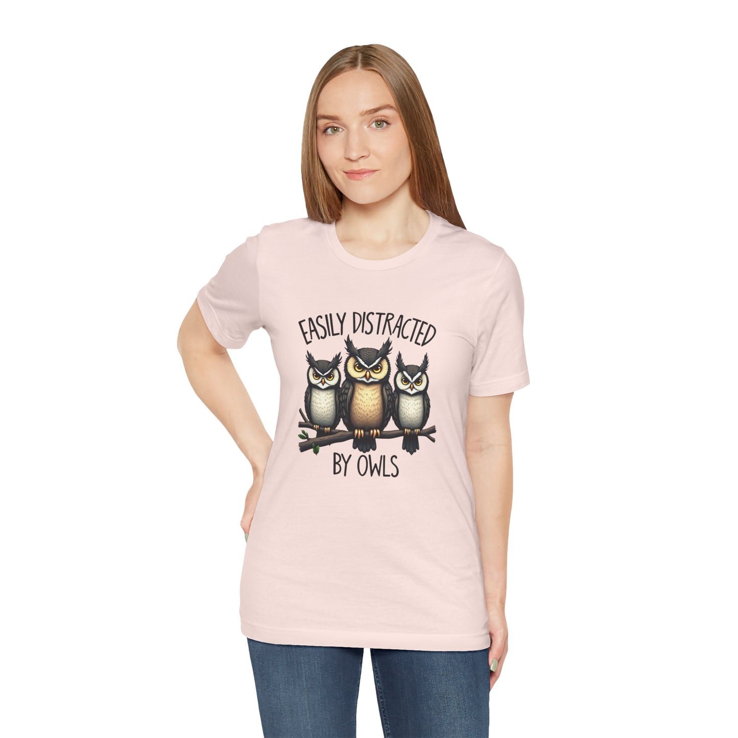 Easily Distracted by Owls Tee