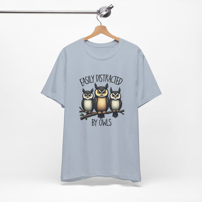 Easily Distracted by Owls Tee