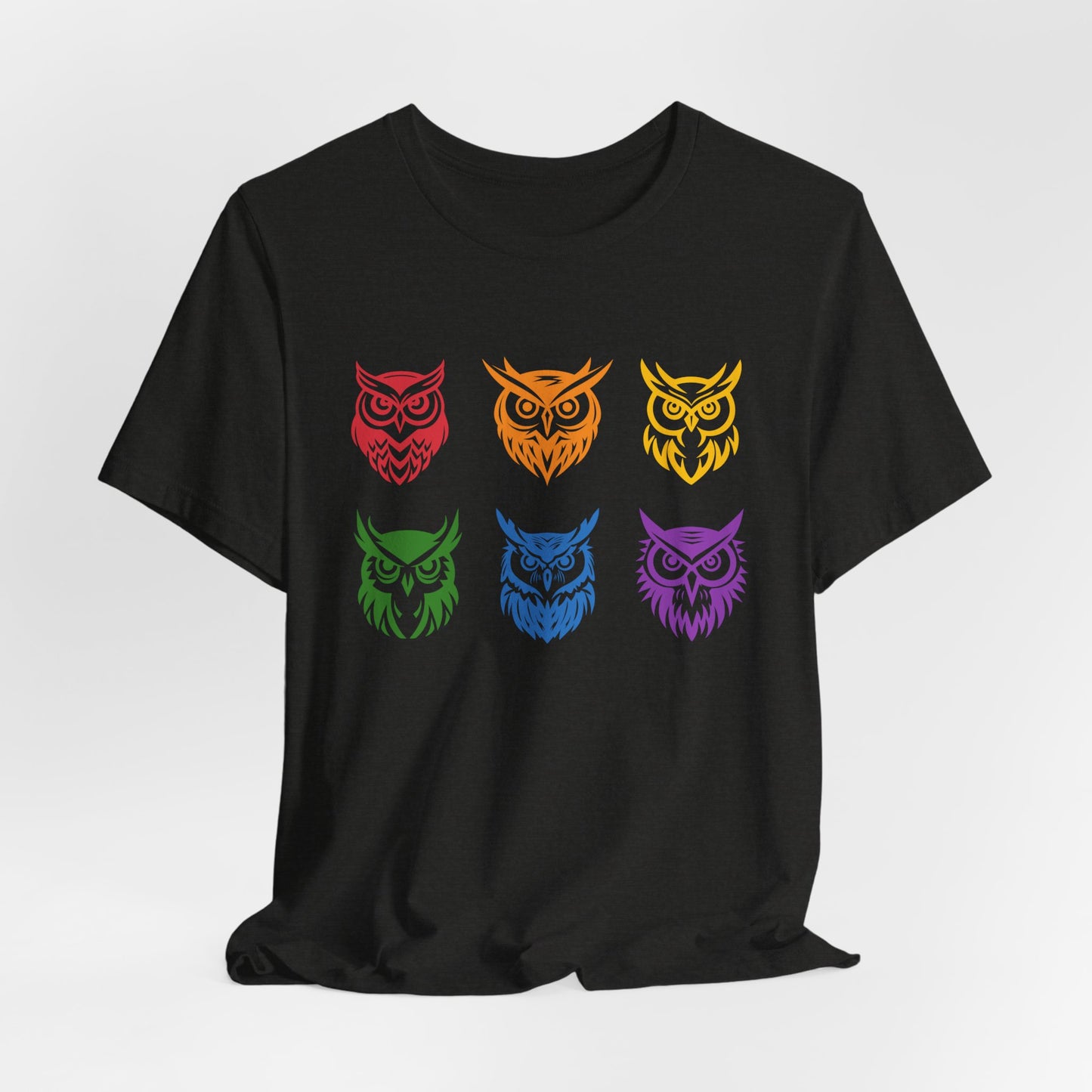 Rainbow Owls Tee