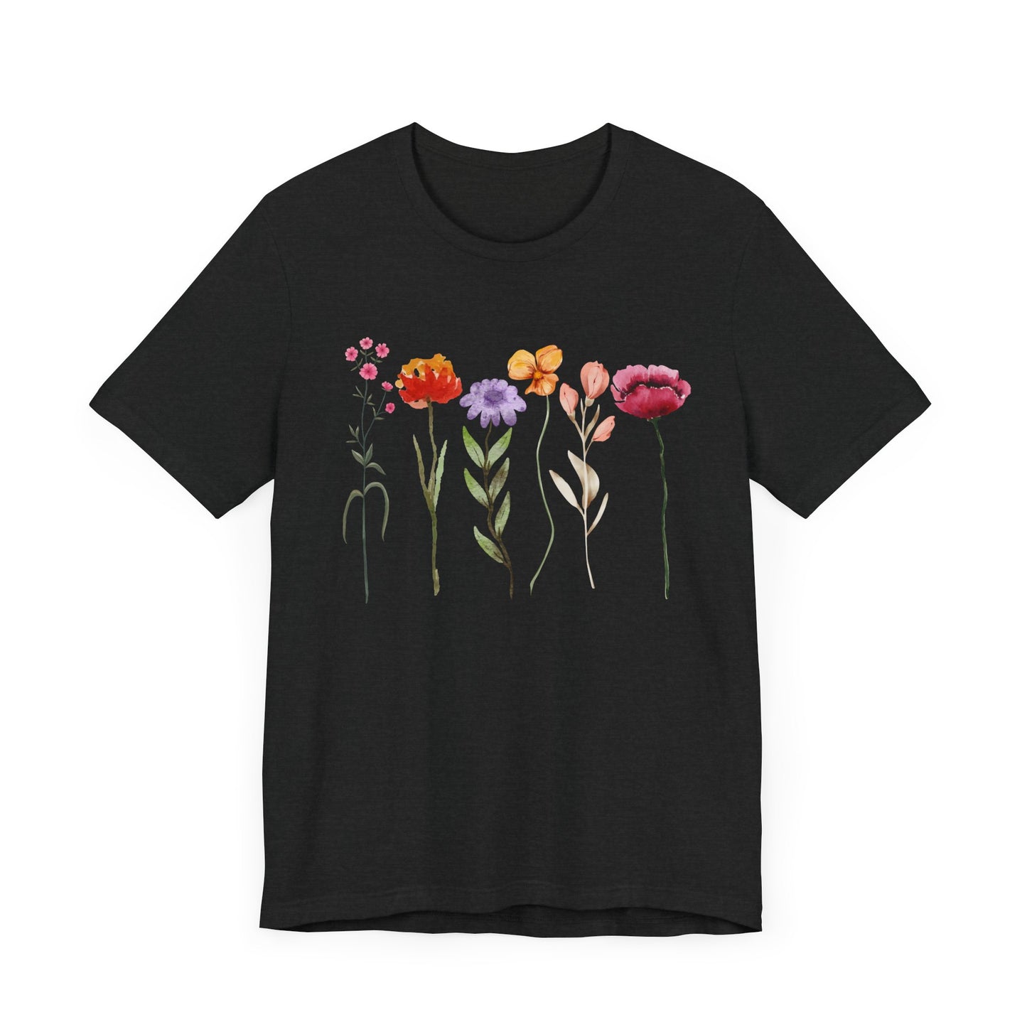 Tall Flowers Art Tee