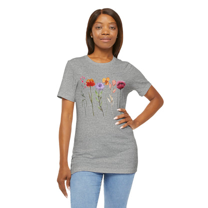 Tall Flowers Art Tee