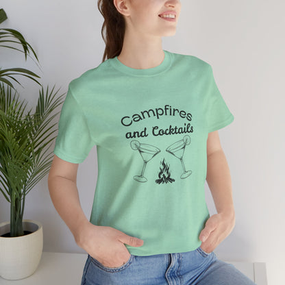 Campfires and Cocktails Tee