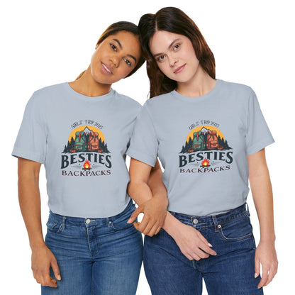 Besties Backpacking Trip 2025 Tee