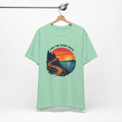 Take the Scenic Route Tee