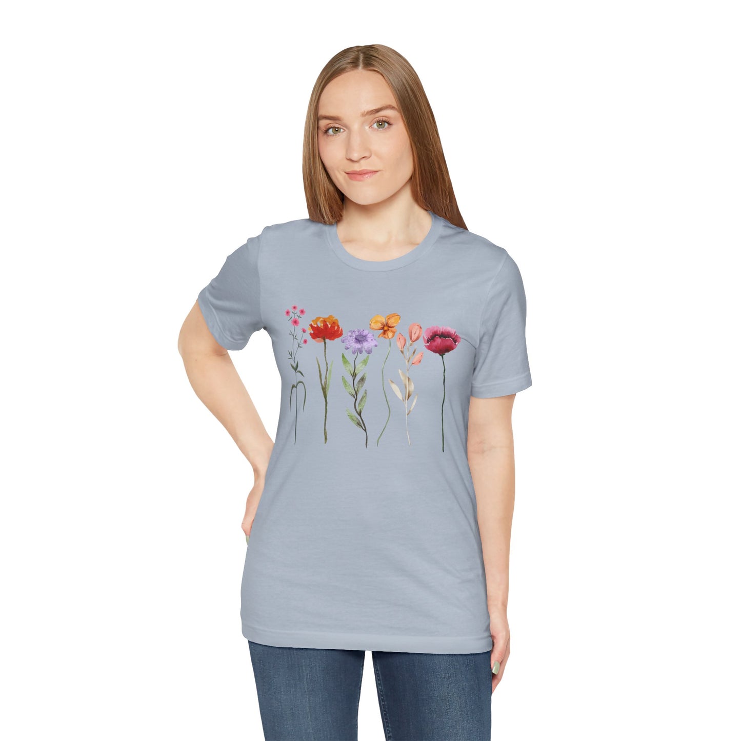 Tall Flowers Art Tee