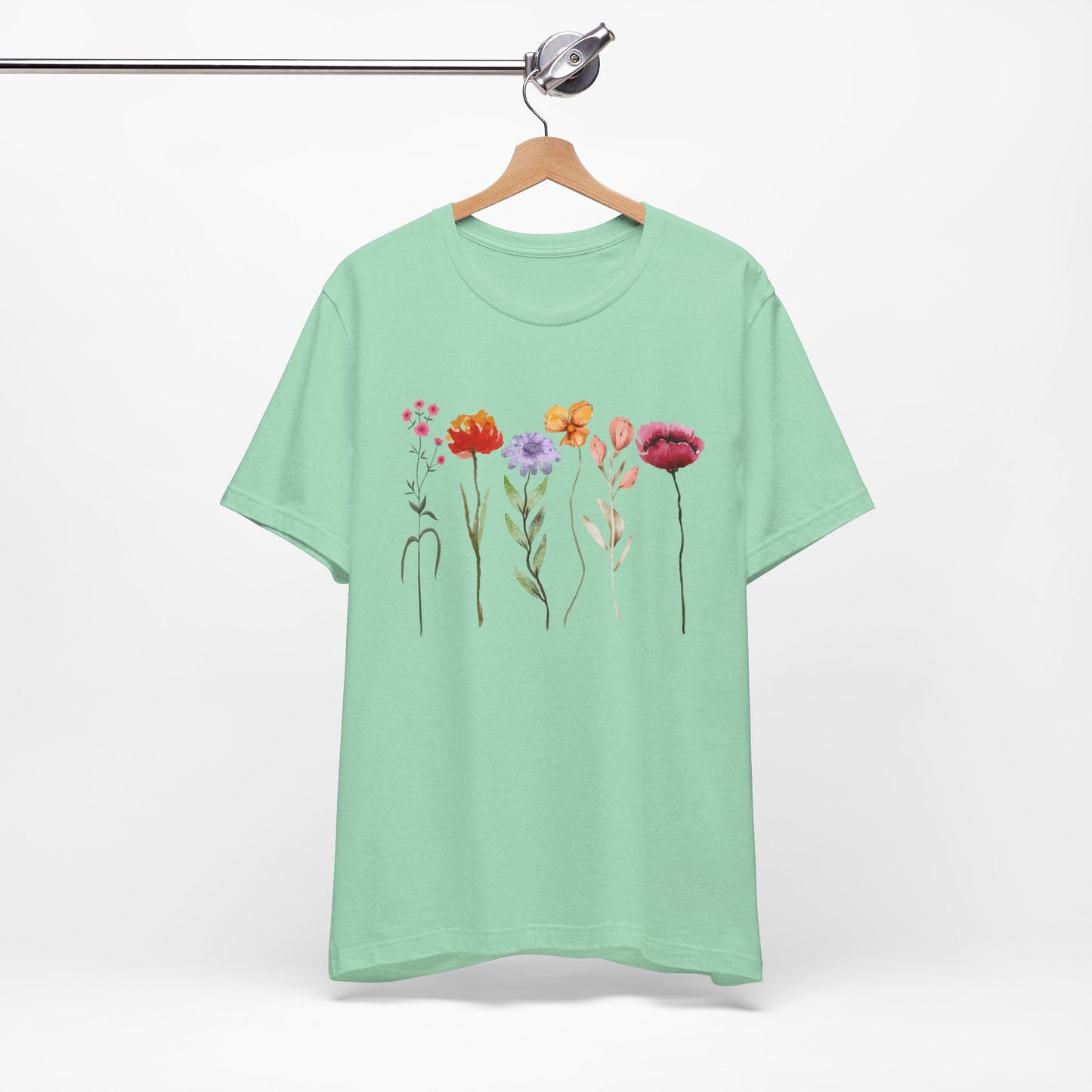 Tall Flowers Art Tee