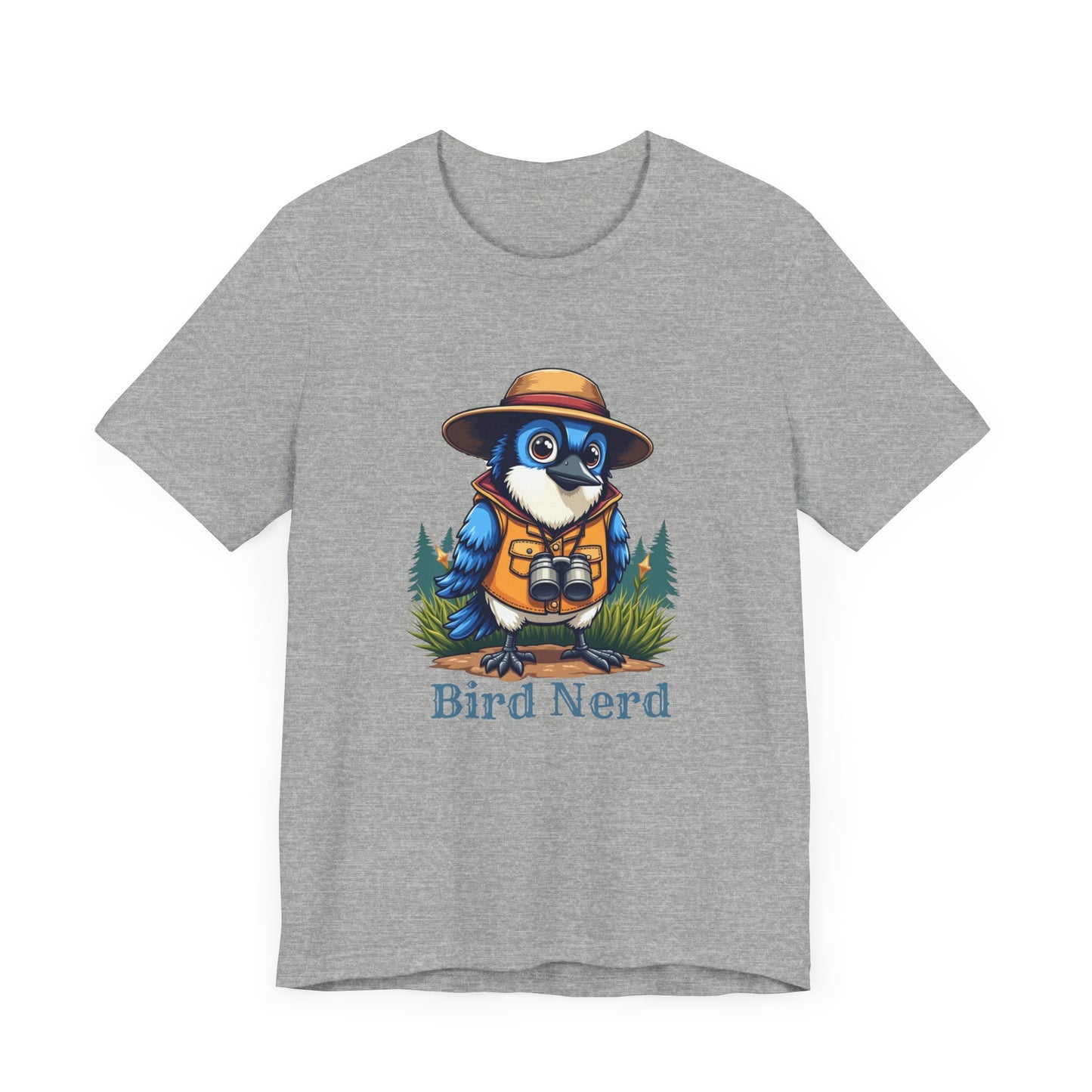 Bird Nerd Blue Jay Tee