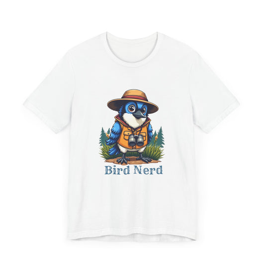 Bird Nerd Blue Jay Tee