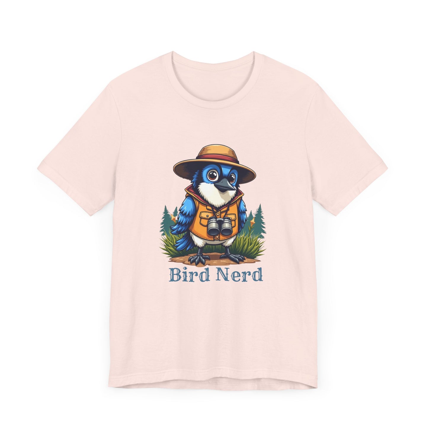 Bird Nerd Blue Jay Tee