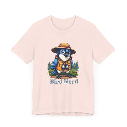 Bird Nerd Blue Jay Tee