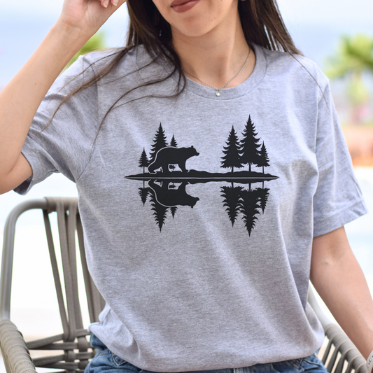 Nature Reflection Bear Tee