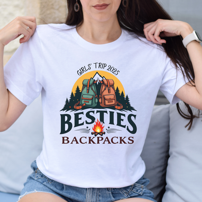 Besties Backpacking Trip 2025 Tee