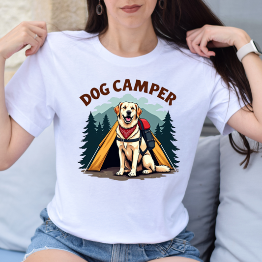 Dog Camper Labrador Tee